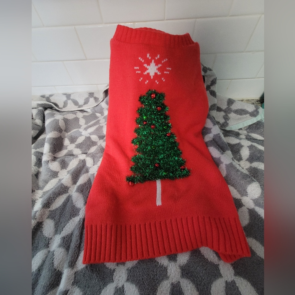 2 Dog Christmas Sweaters